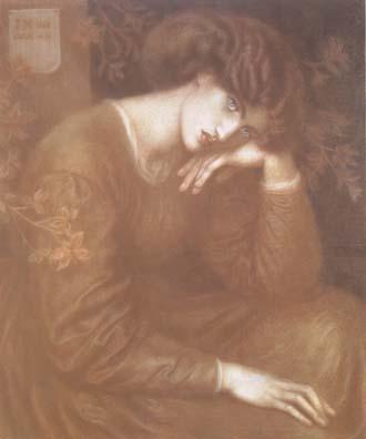 Dante Gabriel Rossetti Reverie (mk28)